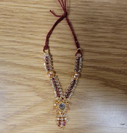 Necklace for 3 to 4 inches Deities  Made in India